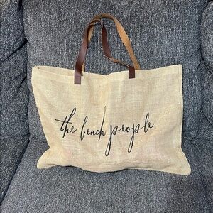 The Beach People Tote Bag